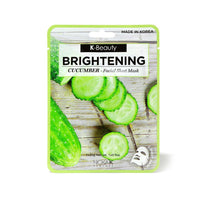 NICKA-K | BRIGHTENING CUCUMBER FACIAL SHEET MASK - Mayshka