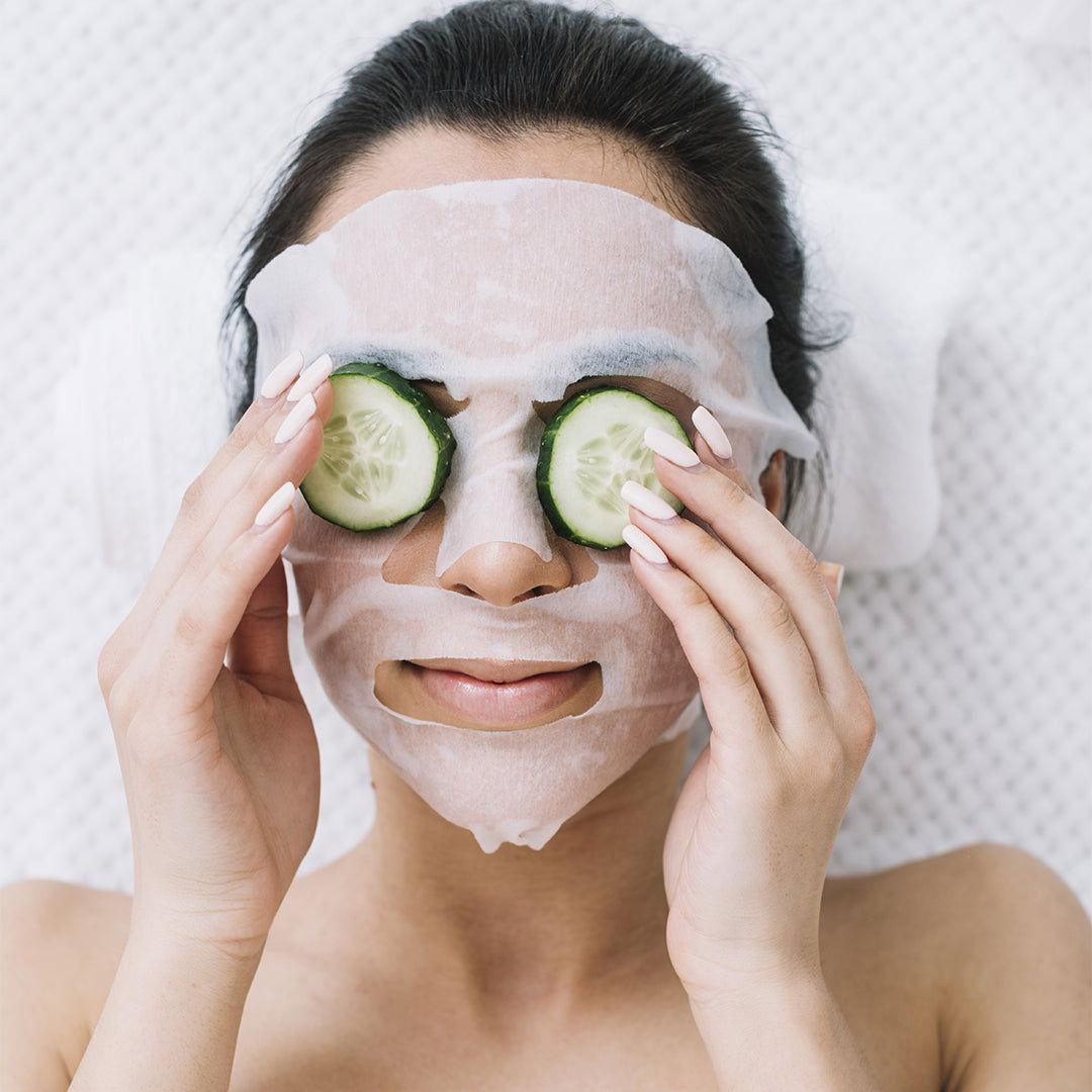 NICKA-K | BRIGHTENING CUCUMBER FACIAL SHEET MASK - Mayshka