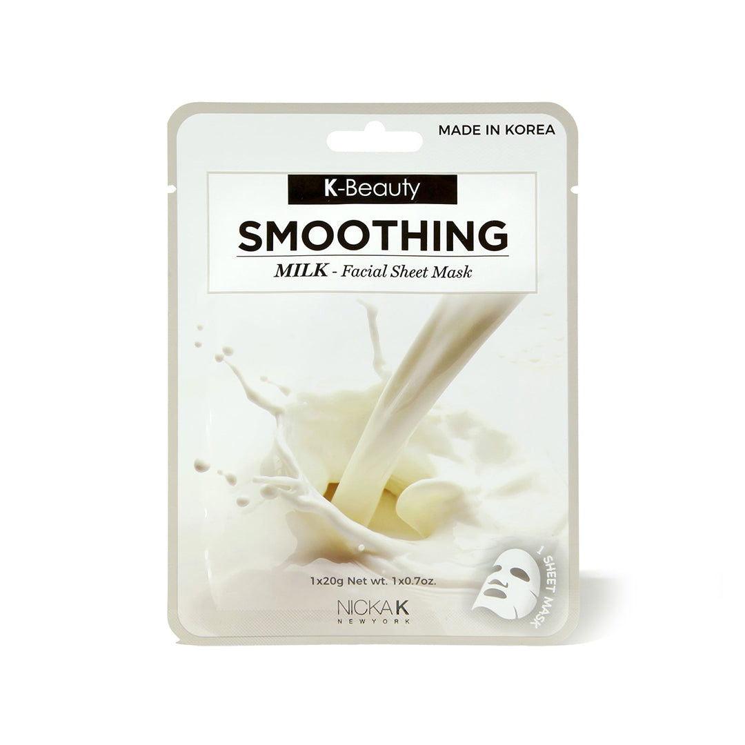 NICKA-K | SMOOTHING MILK FACIAL SHEET MASK - Mayshka