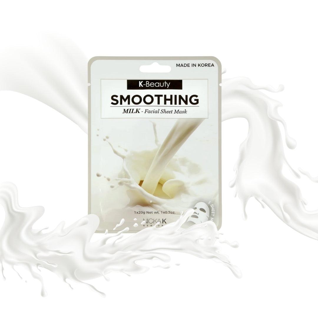 NICKA-K | SMOOTHING MILK FACIAL SHEET MASK - Mayshka