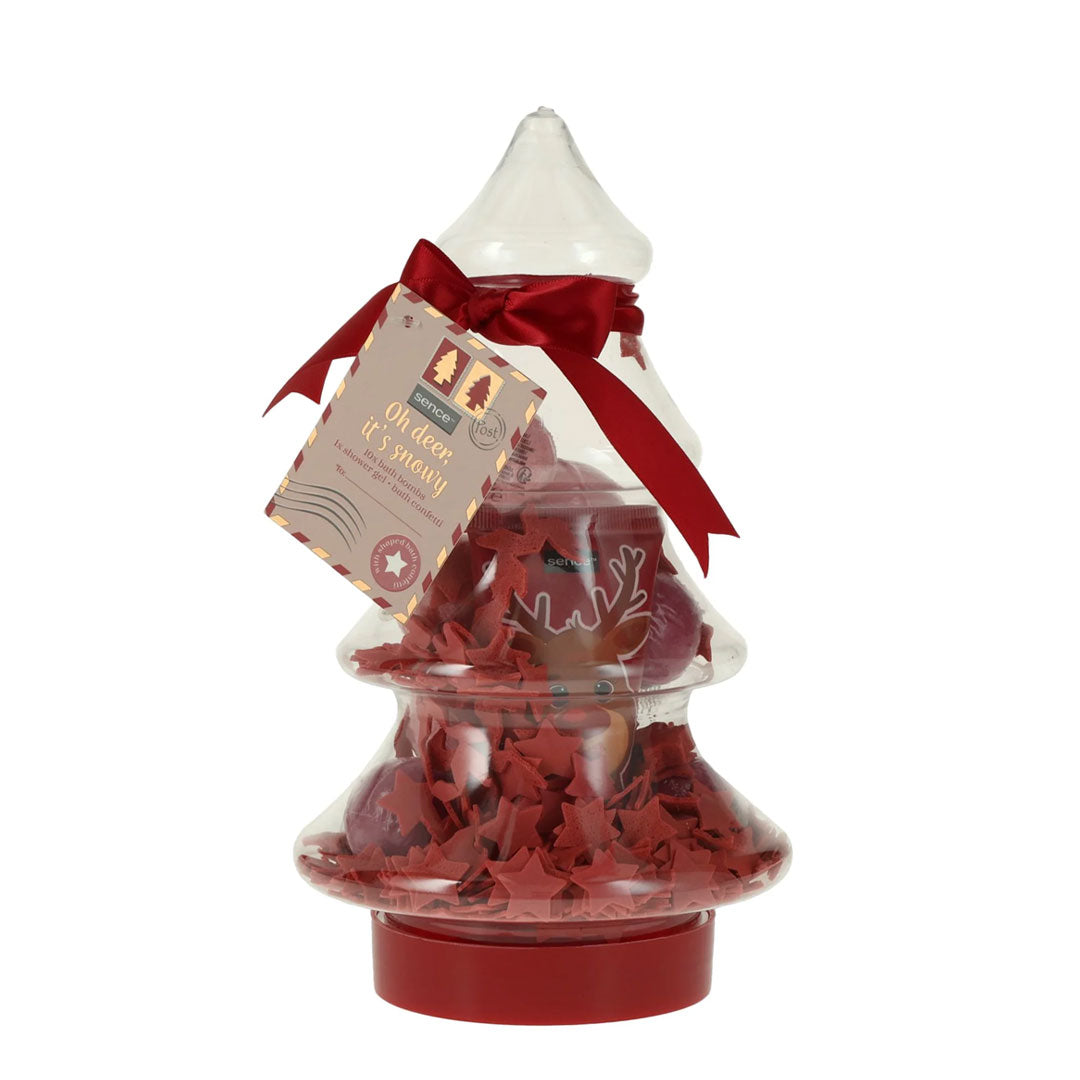 SENCE | COFFRET DE 3 BOMBES DE BAINS SAPIN – THE CHRISTMAS LIST