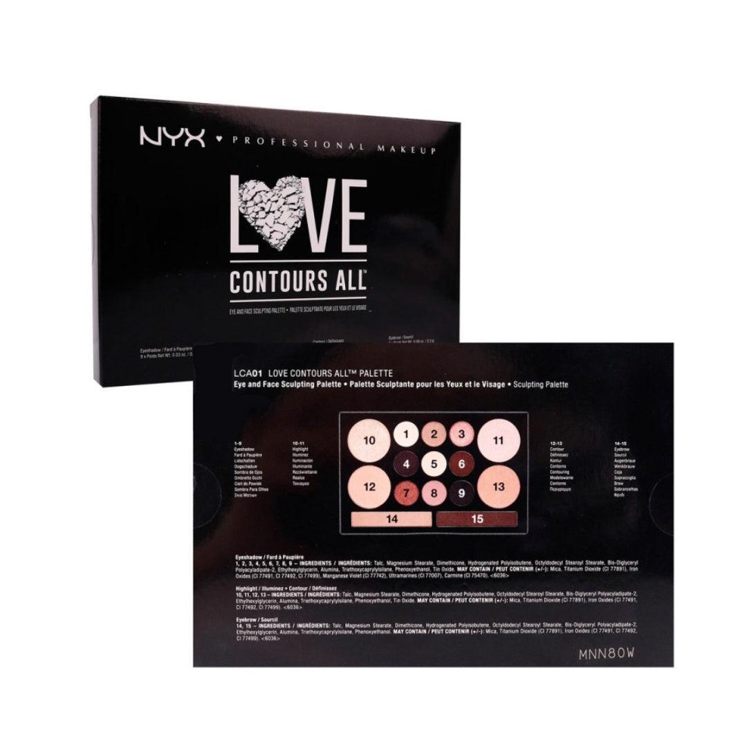 NYX | LOVE CONTOURS ALL PALETTE Mayshka