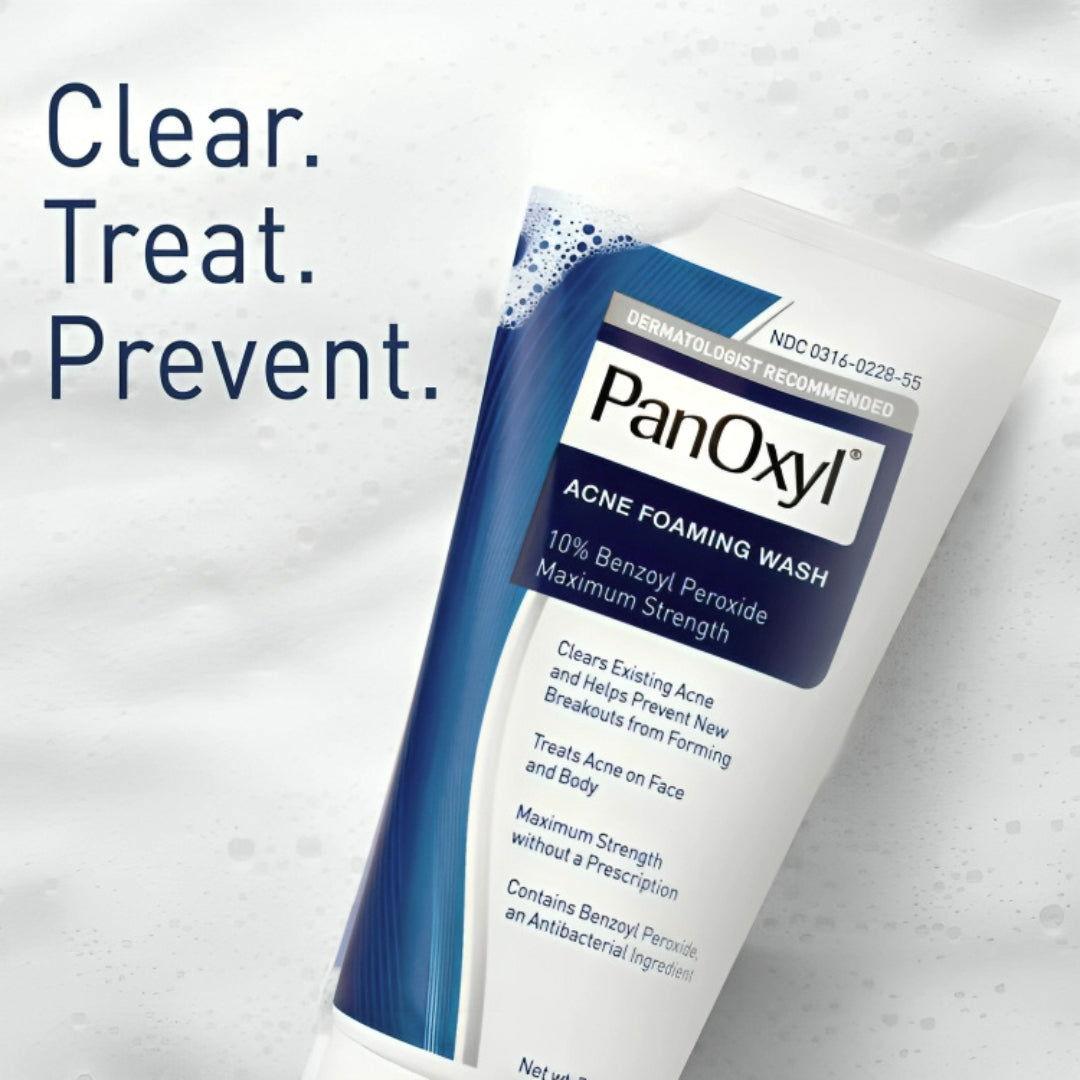 PANOXYL | ACNE FOAMING WASH BENZOYL PEROXIDE 10% Mayshka