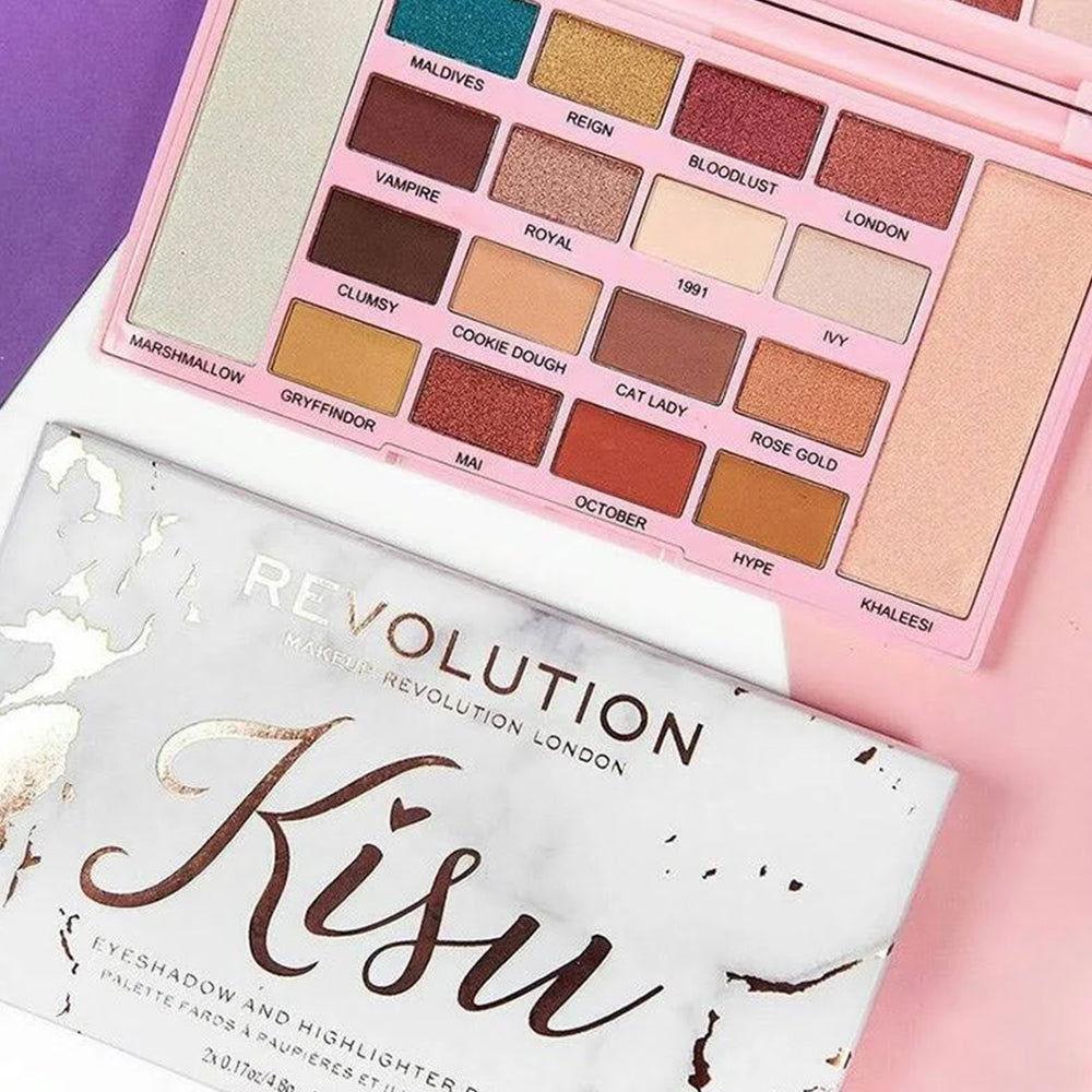 REVOLUTION | KISU PALETTE FARDS A PAUPIERES & HILIGHTER Mayshka