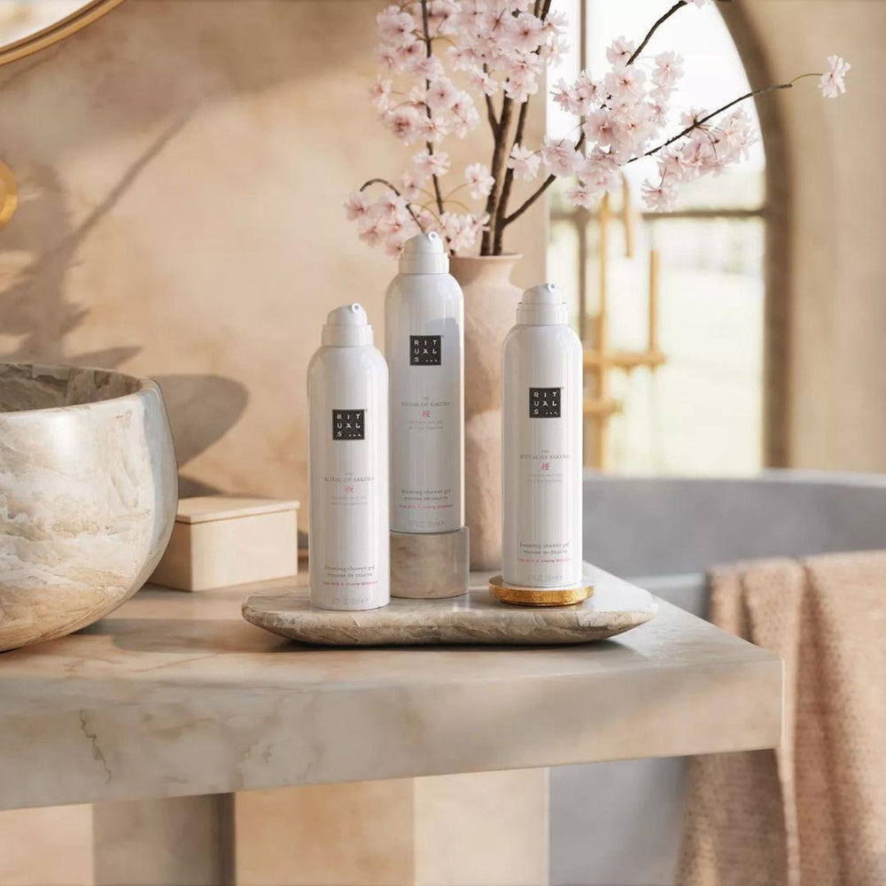 RITUALS | MOUSSE DE DOUCHE - RIZ ET FLEUR DE CERISIER - Mayshka