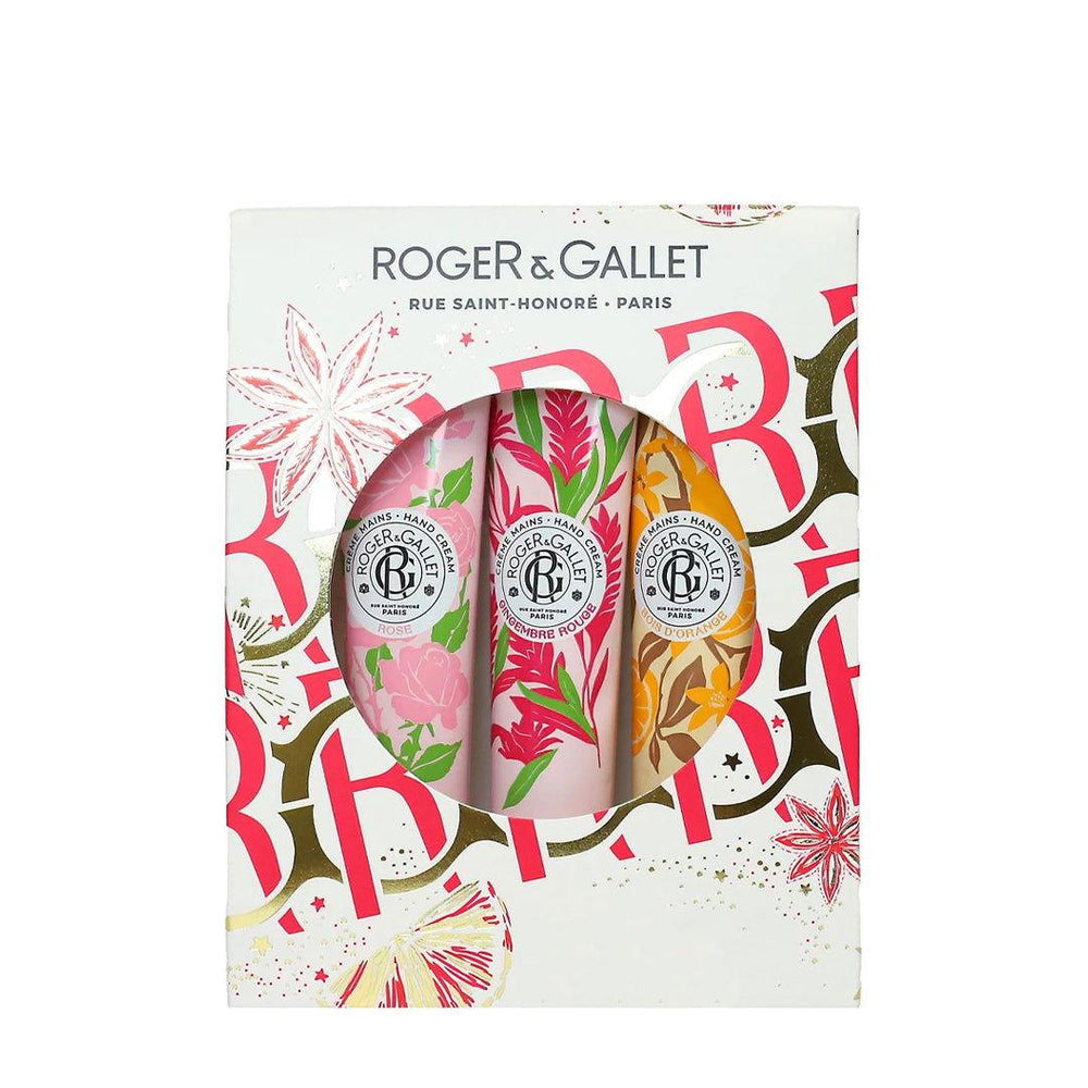 ROGER & GALLET | COFFRET 3 CREMES  MAINS - 3*30ml - Mayshka