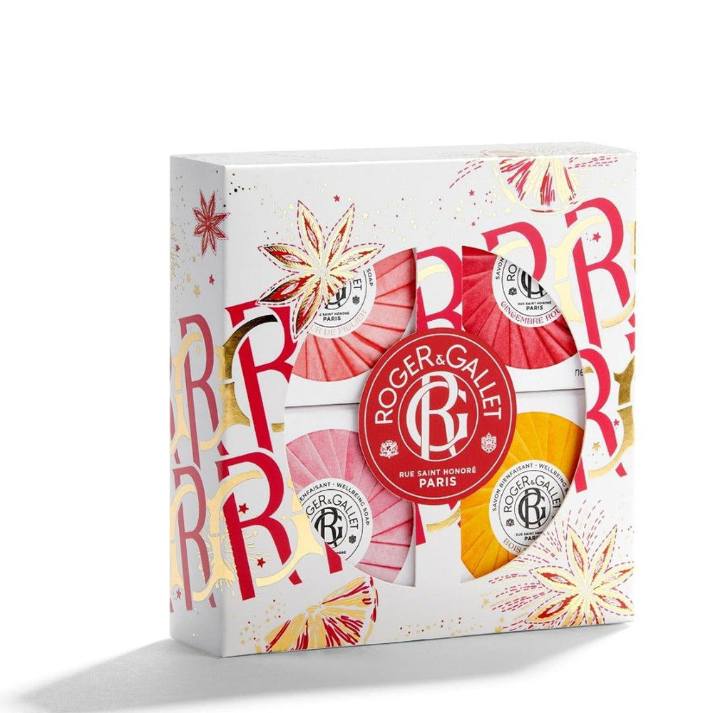 ROGER & GALLET | COFFRET 4 SAVONS BIENFAISANTS 4*50G - Mayshka