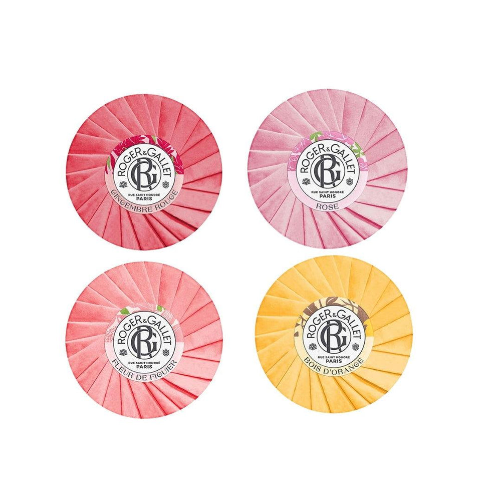 ROGER & GALLET | COFFRET 4 SAVONS BIENFAISANTS 4*50G - Mayshka