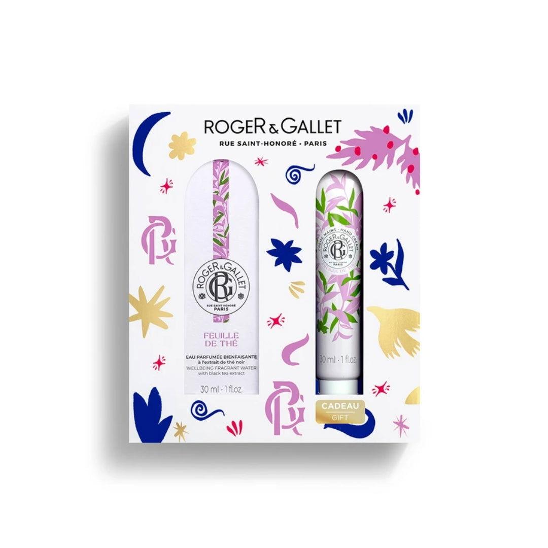 ROGER&GALLET | COFFRET EAU PARFUMEE + CREME MAINS FEUILLE DE THE - Mayshka