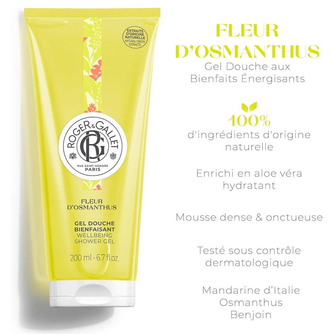 ROGER & GALLET | GEL DOUCHE - FLEUR D`OSMANTHUS - Mayshka