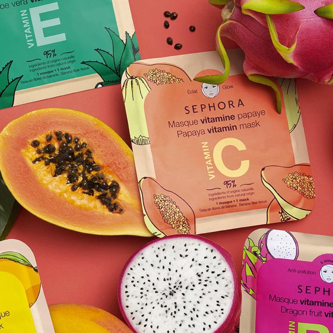 SEPHORA | MASQUE TISSU - VITAMINES - PAPAYE - Mayshka