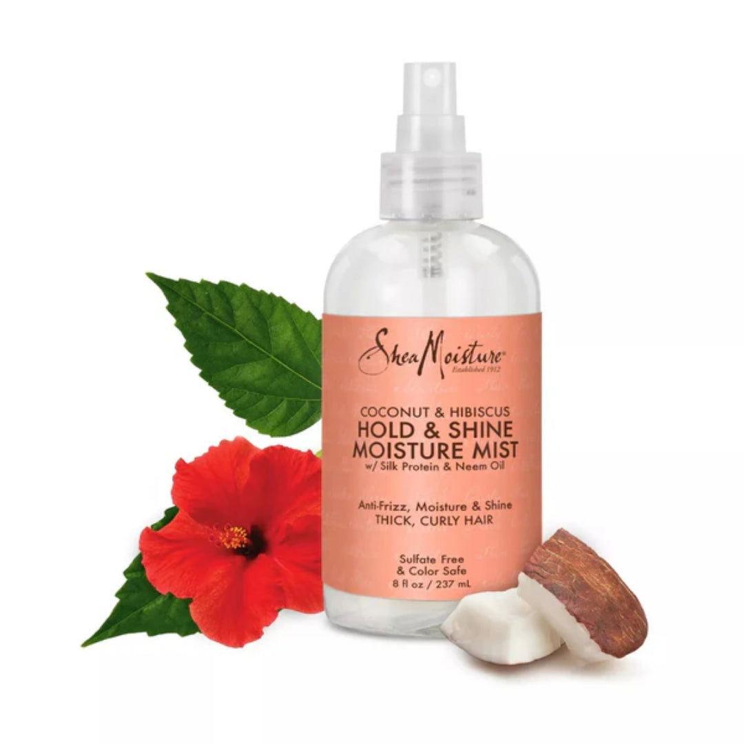 SHEA MOISTURE | COCONUT & HIBISCUS HOLD & SHINE MOISTURE MIST Mayshka