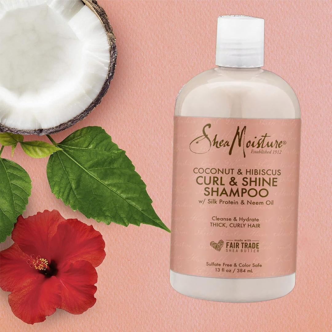 SHEA MOISTURE | COCONUT & HIBISCUS SHAMPOING BOUCLES & BRILLANCE Mayshka