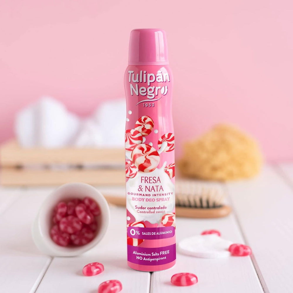 TULIPAN NEGRO | DEODORANT SPRAY FRAISE ET CREME - Mayshka