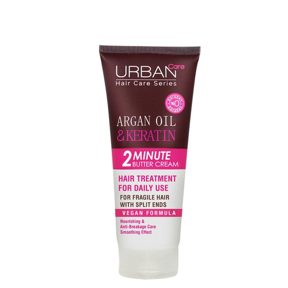 URBAN CARE | 2 MINUTES CRÈME-MASQUE ARGAN & KÉRATINE Mayshka