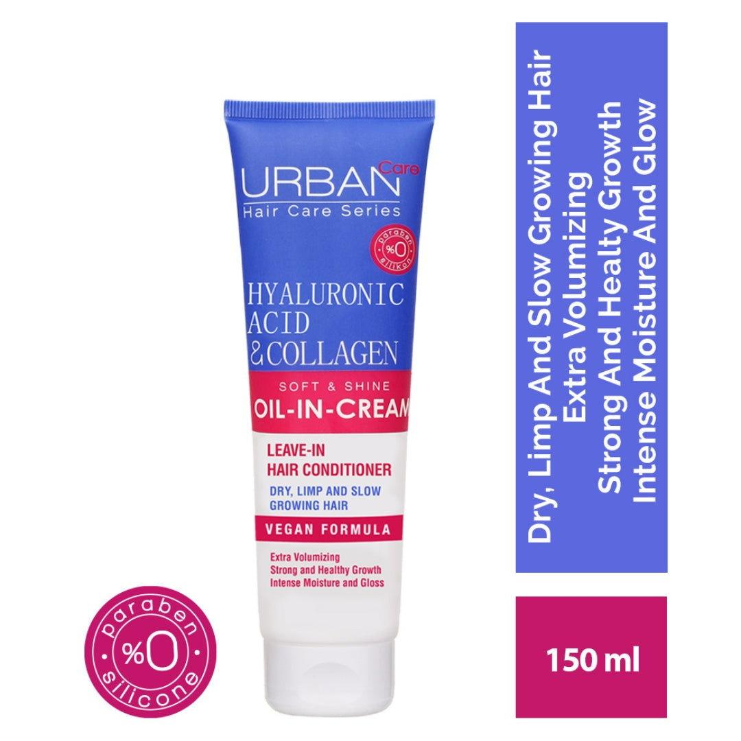 URBAN CARE | HUILE-EN-CRÈME EXTRA VOLUME ACIDE HYALURONIQUE & COLLAGÈNE Mayshka