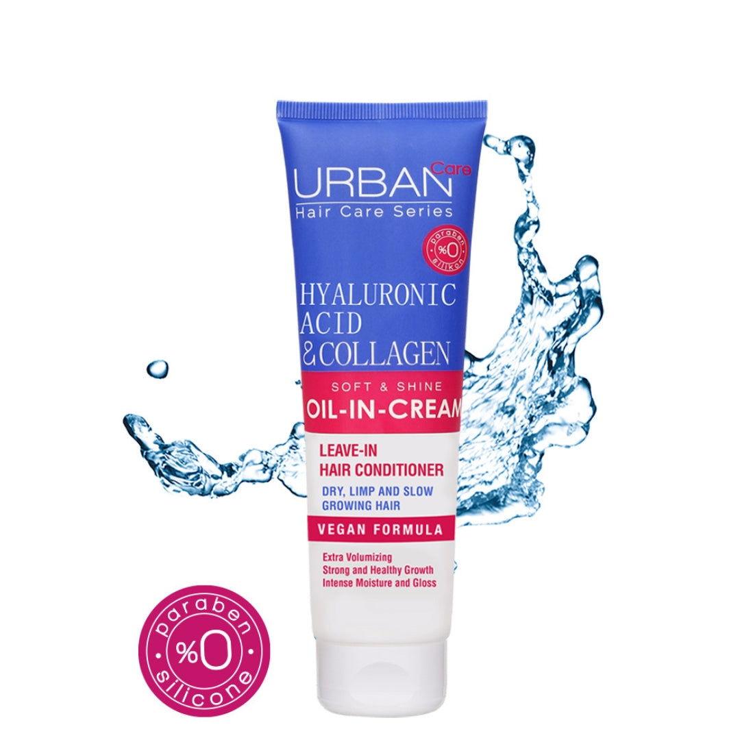 URBAN CARE | HUILE-EN-CRÈME EXTRA VOLUME ACIDE HYALURONIQUE & COLLAGÈNE Mayshka