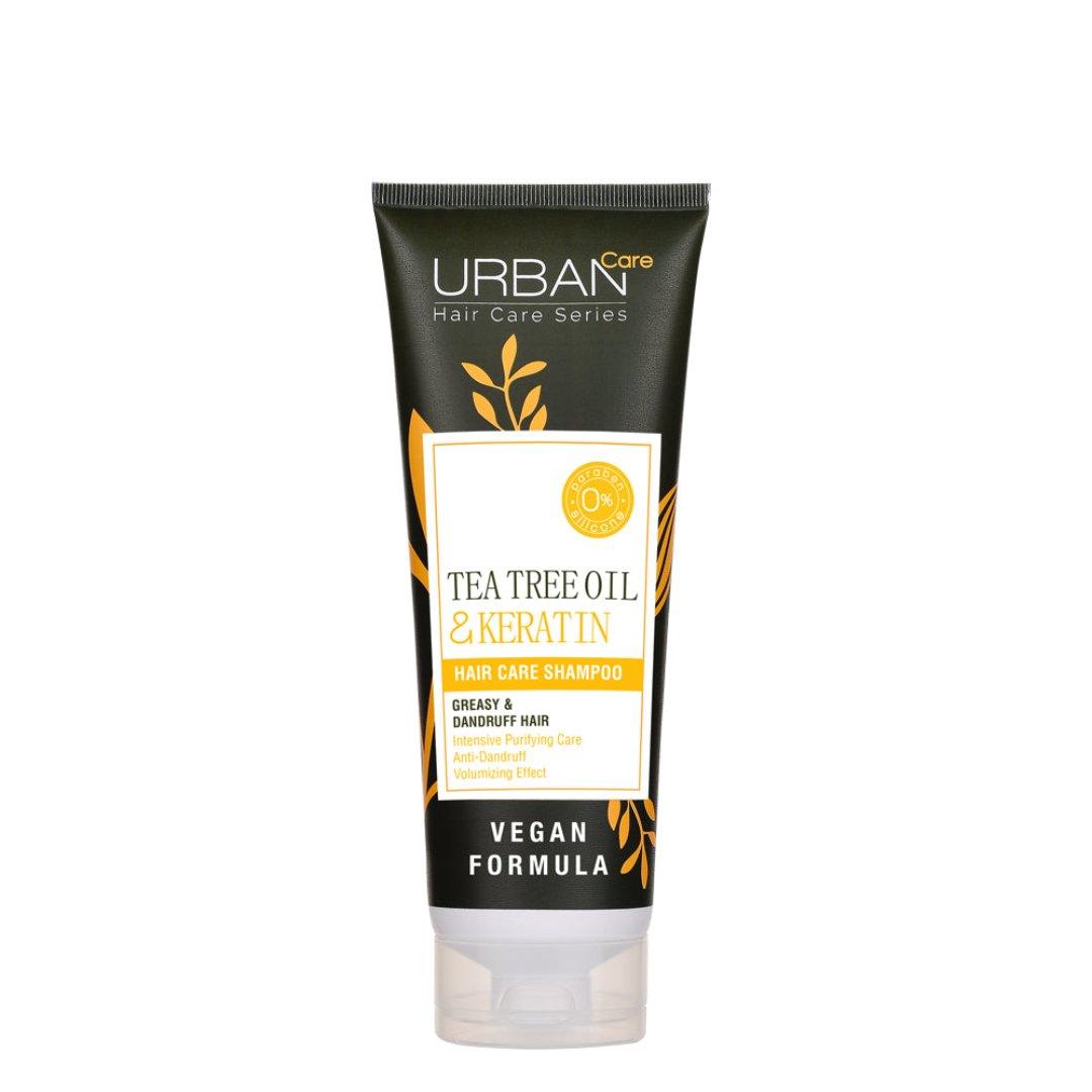 URBAN CARE | SHAMPOOING ANTIPELLICULAIRE PURIFIANT TEA TREE & KERATINE Mayshka