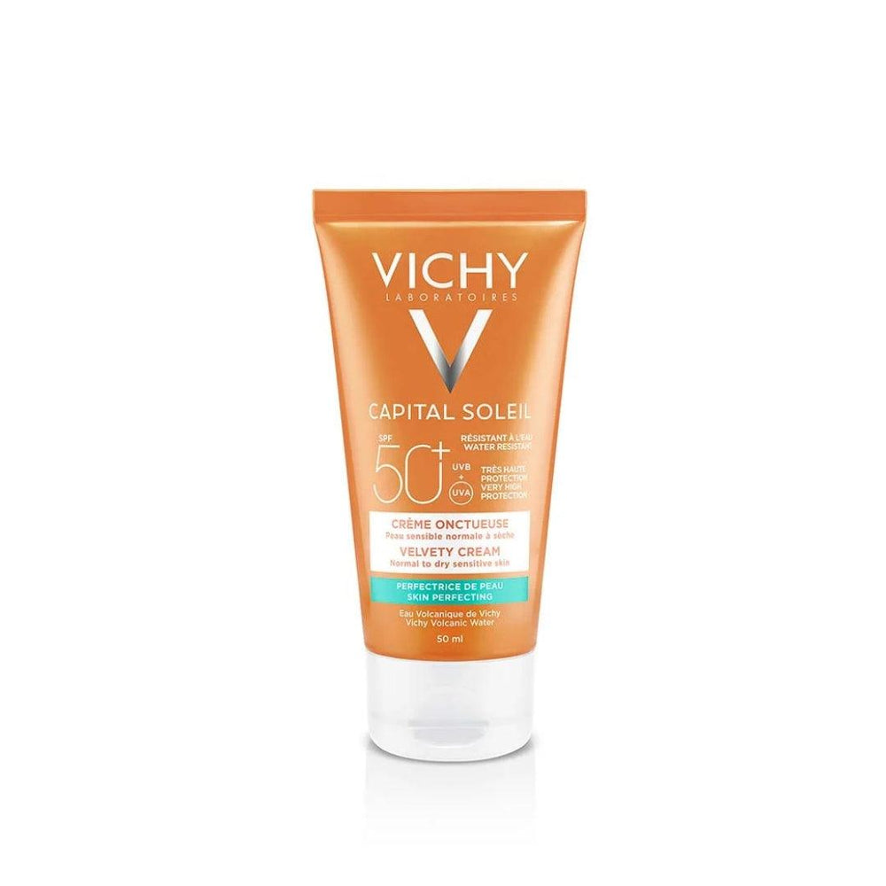 VICHY | CAPITAL SOLEIL CREME ONCTUEUSE PERFECTRICE DE PEAU SPF50+ Mayshka