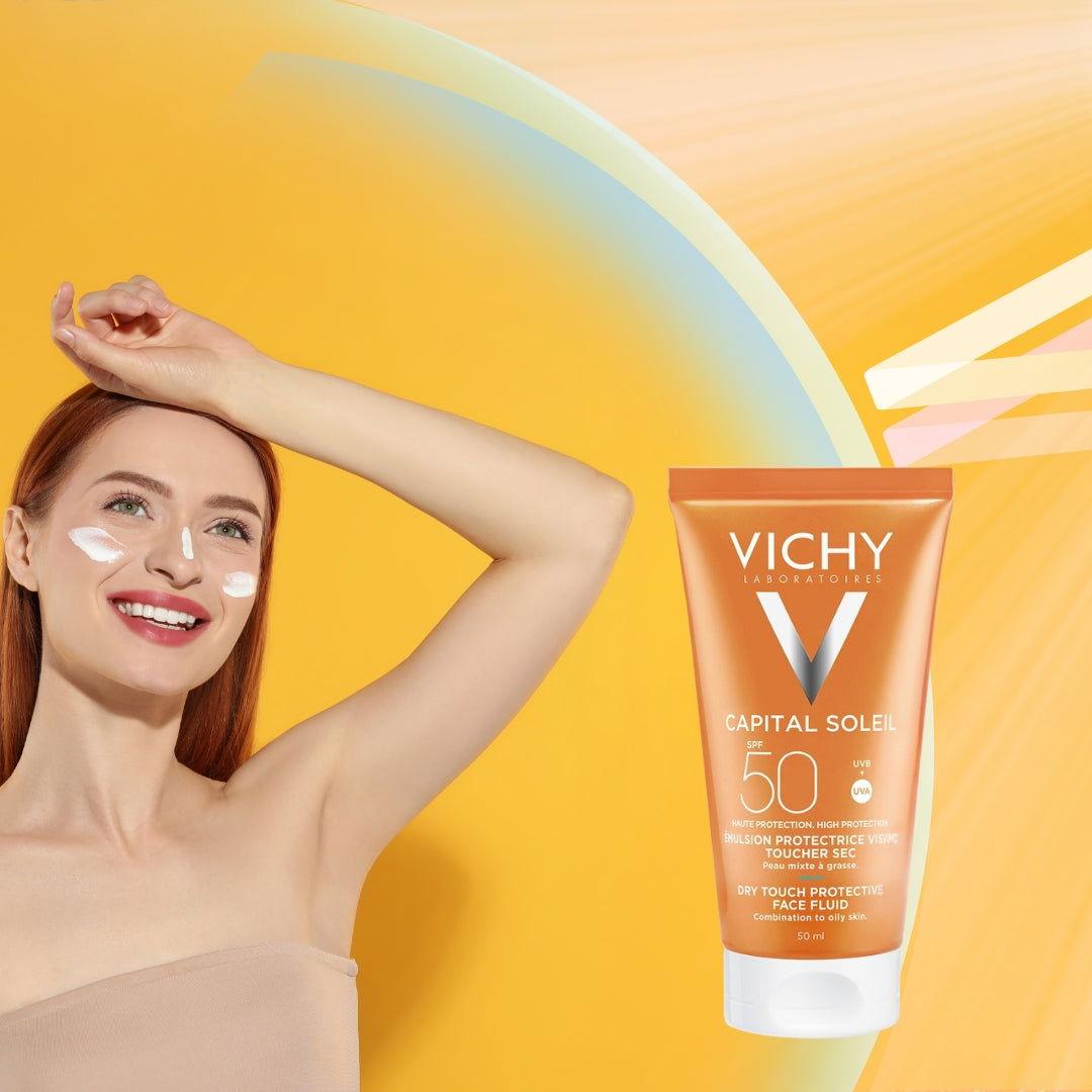 VICHY | CAPITAL SOLEIL EMULSION TOUCHER SEC SPF50+ Mayshka