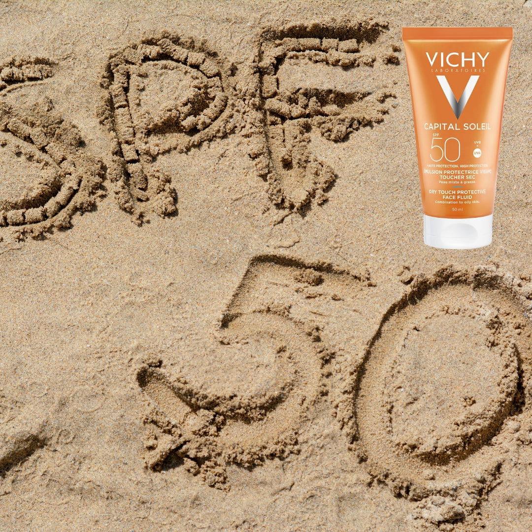 VICHY | CAPITAL SOLEIL EMULSION TOUCHER SEC SPF50+ Mayshka