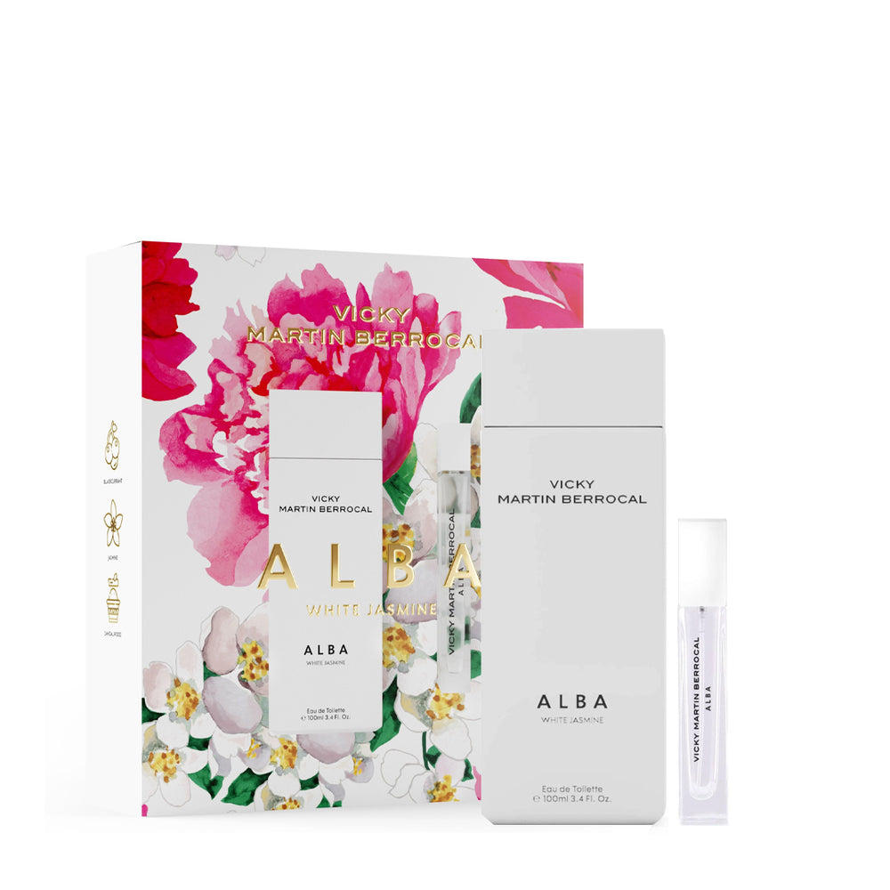 VICKY MARTIN BERROCAL | COFFRET EAU DE TOILETTE  ALBA WHITE JASMINE