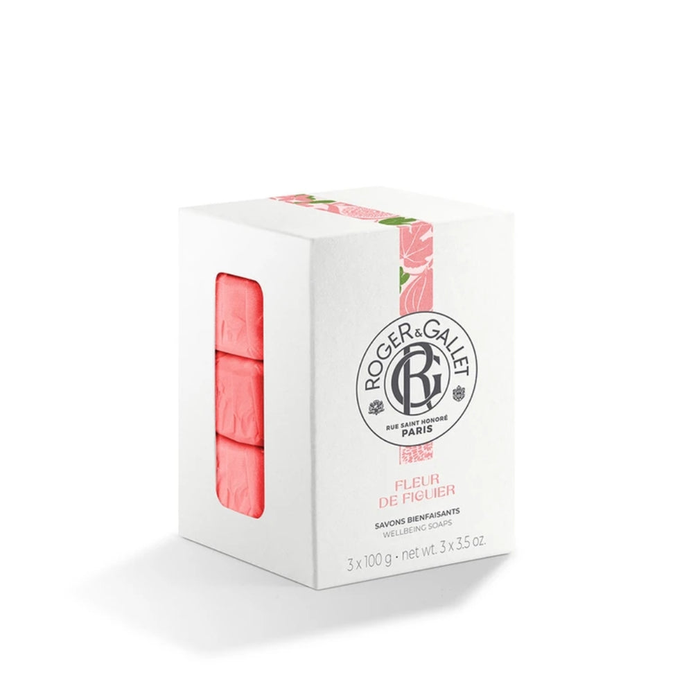 ROGER GALLET | COFFRET SAVONS 300G FLEUR DE FIGUIER