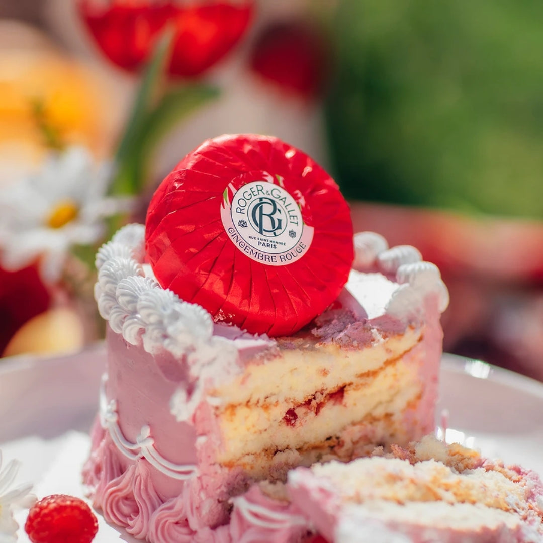 ROGER GALLET | COFFRET SAVONS 300G GINGEMBRE ROUGE