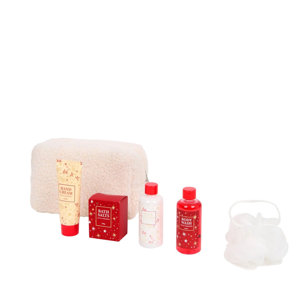 BATH SET | APPLE CINNAMON TROUSSE DE TOILETTE 6PCS