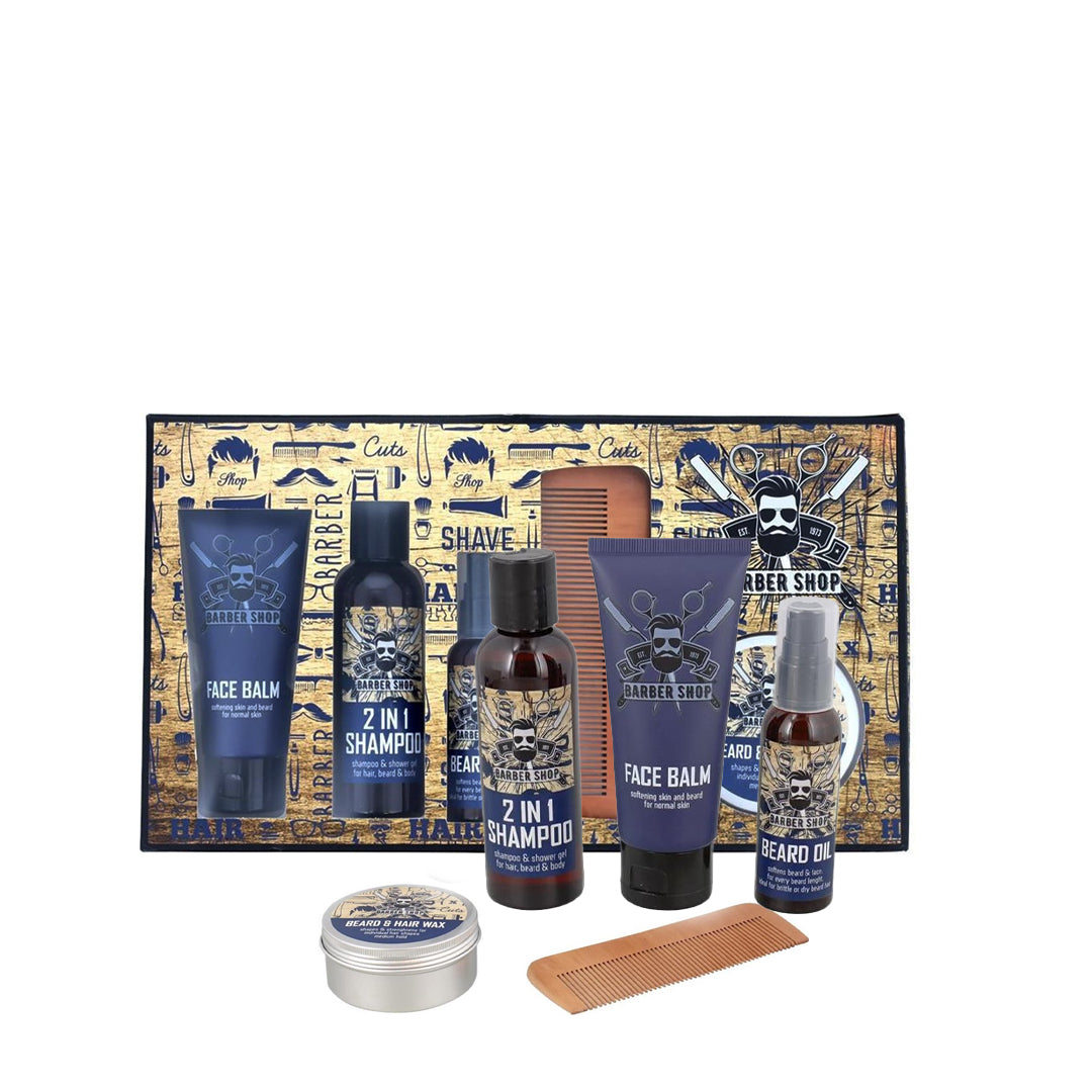 BARBER SHOP | COFFRET SOINS DE LA BARBE 5PCS