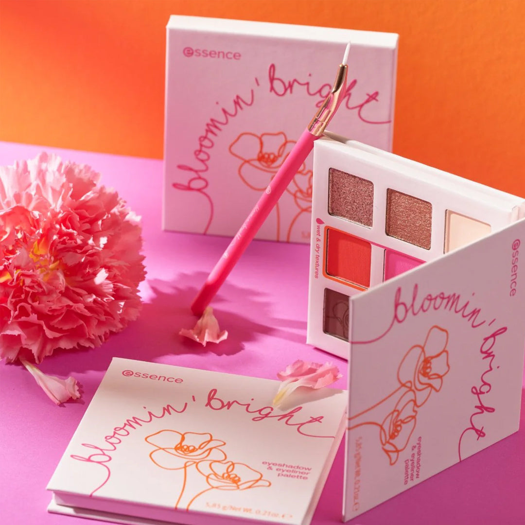 ESSENCE | BLOOMIN' BRIGHT EYESHADOW & EYELINER PALETTE