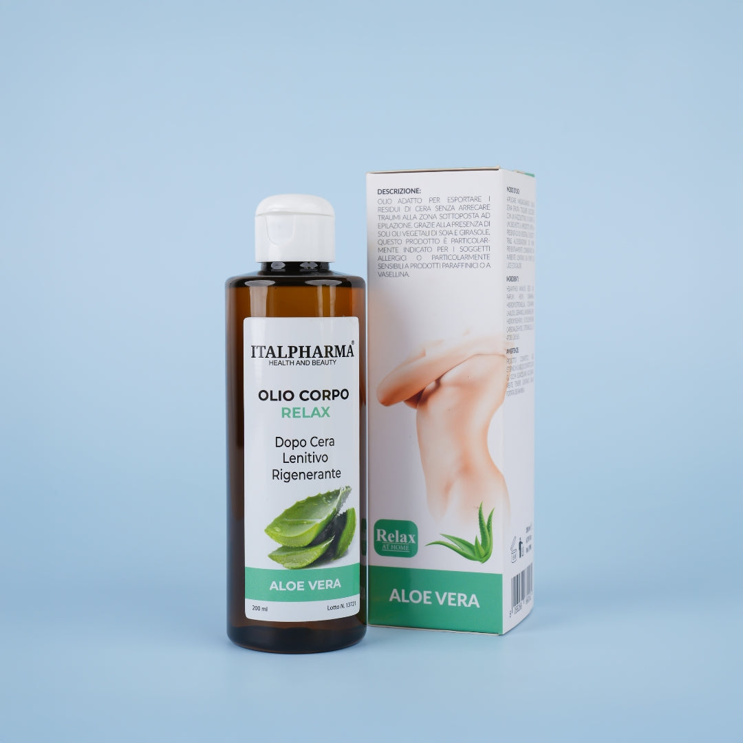 ITALPHARMA | HUILE MASSAGE - ALOE VERA