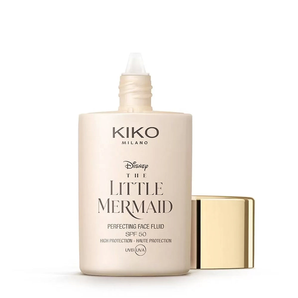 KIKO | FLUIDE PERFECTEUR VISAGE LUMINEUX ET HYDRATANT HAUTE PROTECTION SPF 50