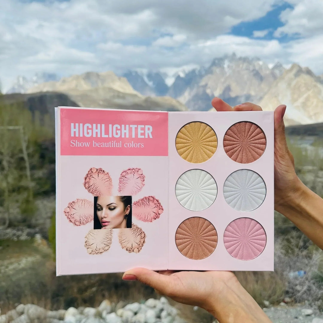 MOCALLURE | LIVRE DE MAQUILLAGE A FLEUR PALETTE 5 EN 1