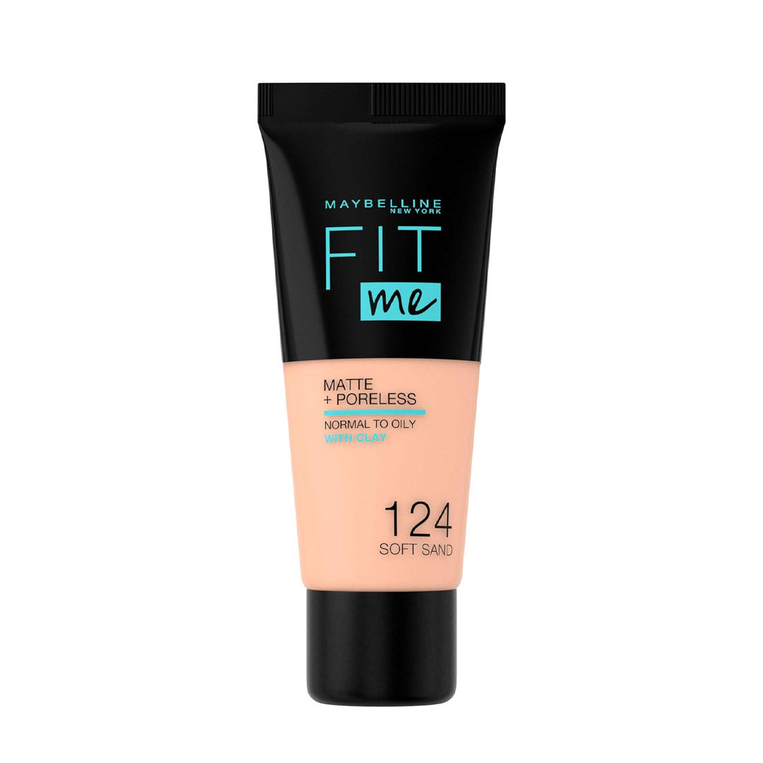 MAYBELLINE |  FOND DE TEINT FLUIDE FIT ME MATTE & PORELESS – PEAUX NORMALES À GRASSE
