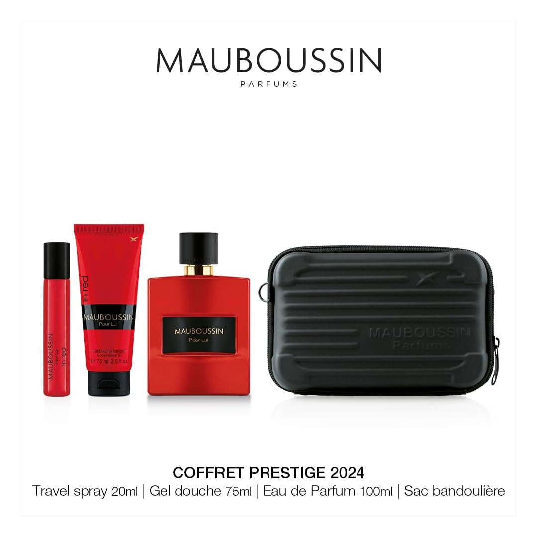 MAUBOUSSIN | COFFRET PRESTIGE POUR LUI IN RED