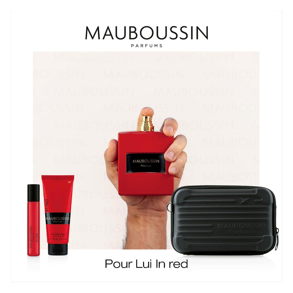 MAUBOUSSIN | COFFRET PRESTIGE POUR LUI IN RED