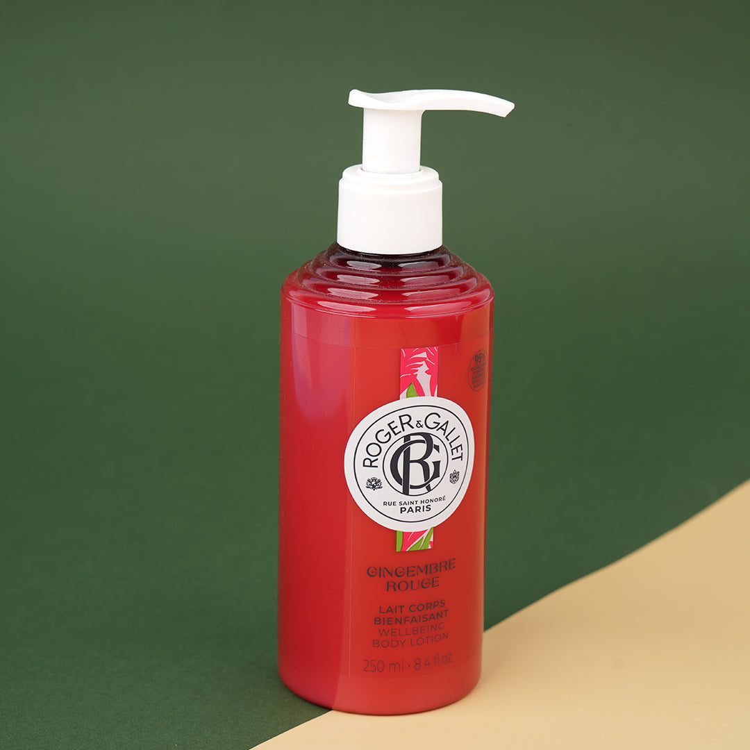 ROGER GALLET | GINGEMBRE ROUGE - SOIN PARFUMÉ COMPLET