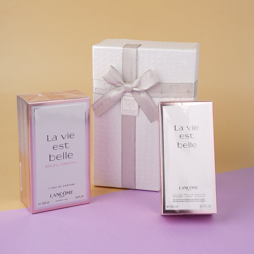 LANCOME | LA VIE EST BELLE SOLEIL CRISTAL + LAIT DE PARFUM