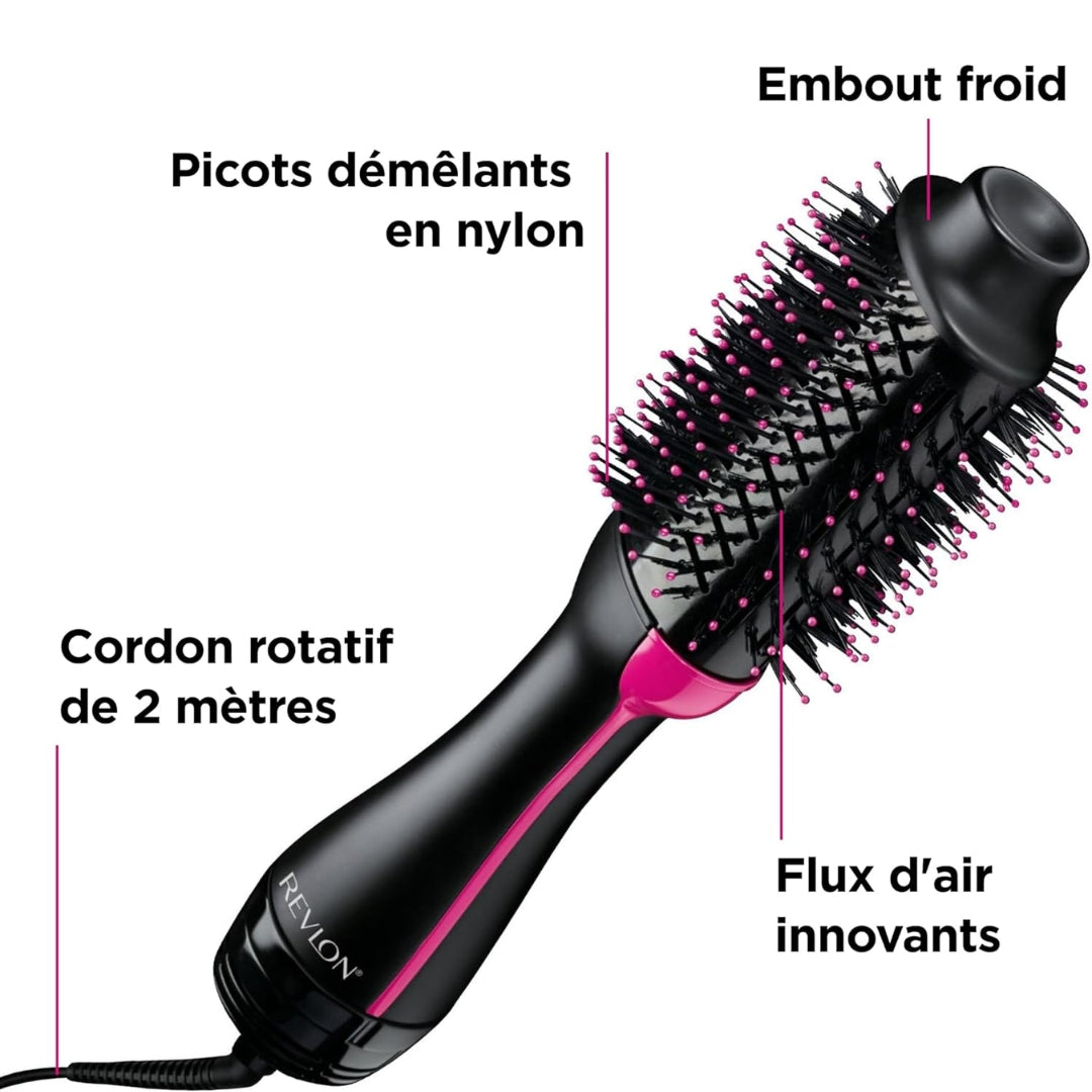 REVLON | SECHE CHEVEUX VOLUMATEUR EN UNE ETAPE ET BROSSE A AIR CHAUD