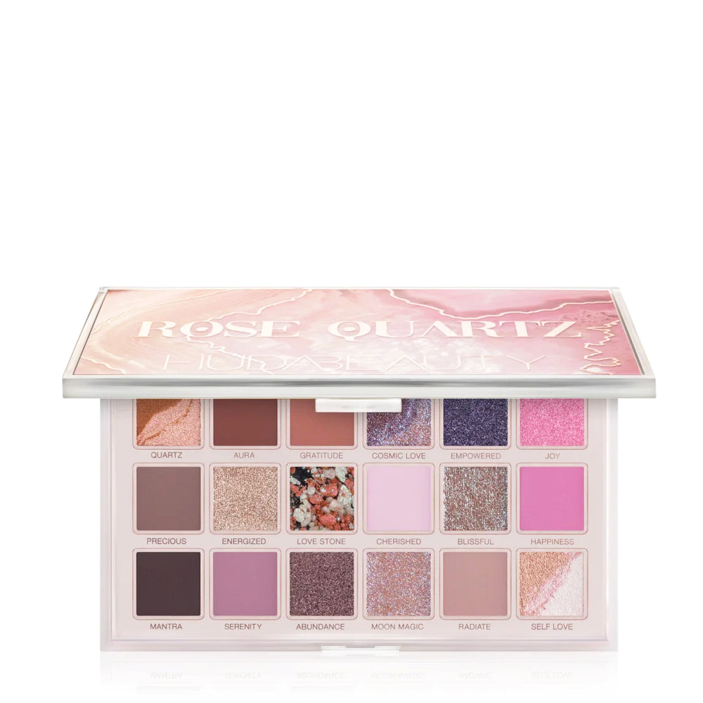 HUDA BEAUTY | PALETTE DE FARDS A PAUPIERE EN QUARTZ ROSE