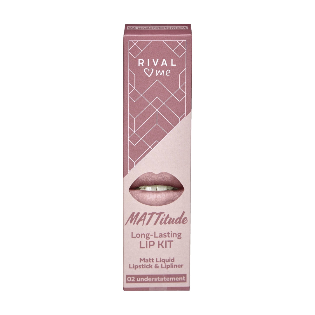 RIVAL LOVES ME | MATTITUDE LONG LASTING LIP KIT
