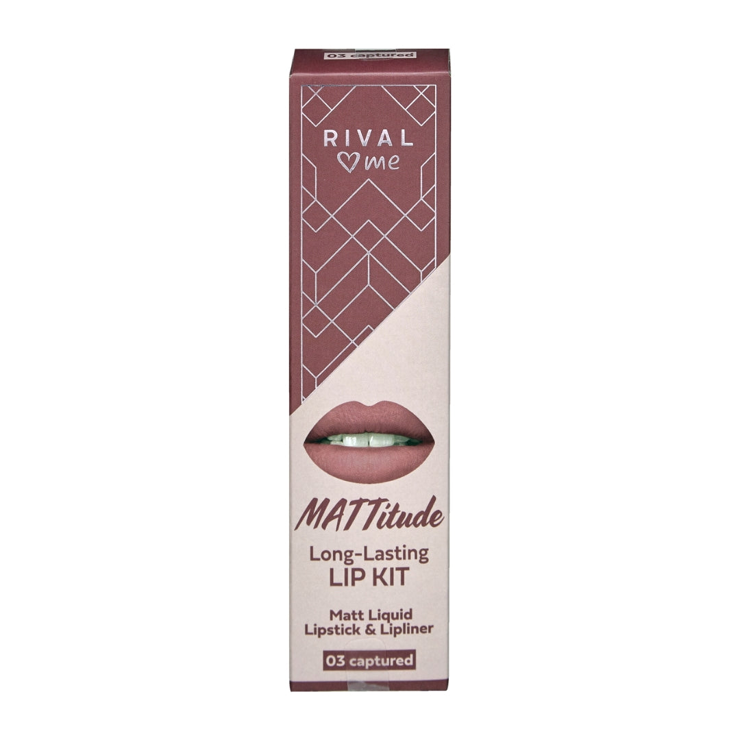 RIVAL LOVES ME | MATTITUDE LONG LASTING LIP KIT